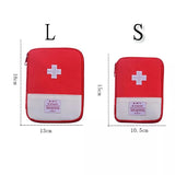 Portable First Aid Emergency Medicine Organizer