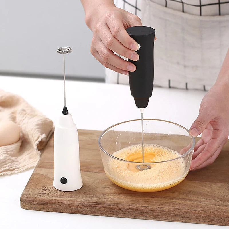 Electric Milk Frother - Portable Blender Handheld Mini Kitchen Drink Foamer