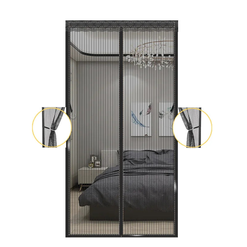 Magnetic Door Curtain Mosquito Net