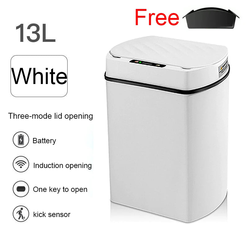 Smart Sensor Trash Can with Automatic Lid