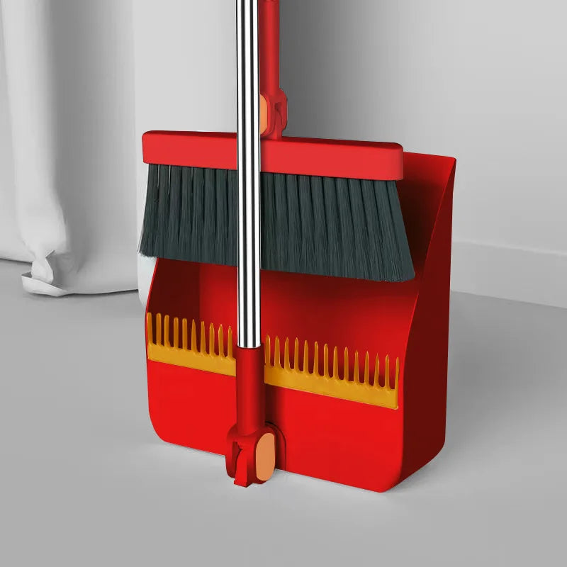 Rotating Silicon Magic Broom Set