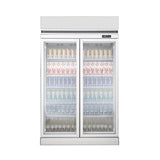 Refrigerated Display Cabinet - Large capacity beverage refrigerator