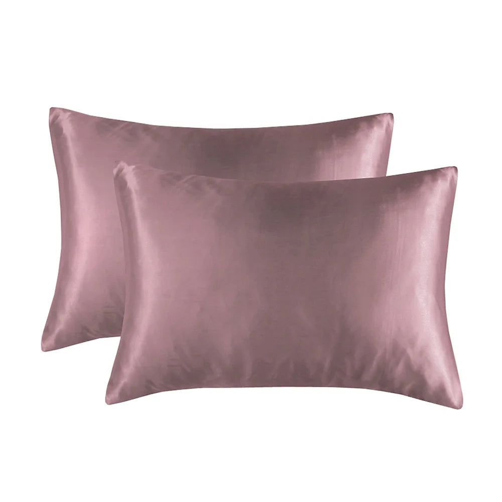 Solid Color Soft Pillowcase Cover - Bedding Pillow Cover