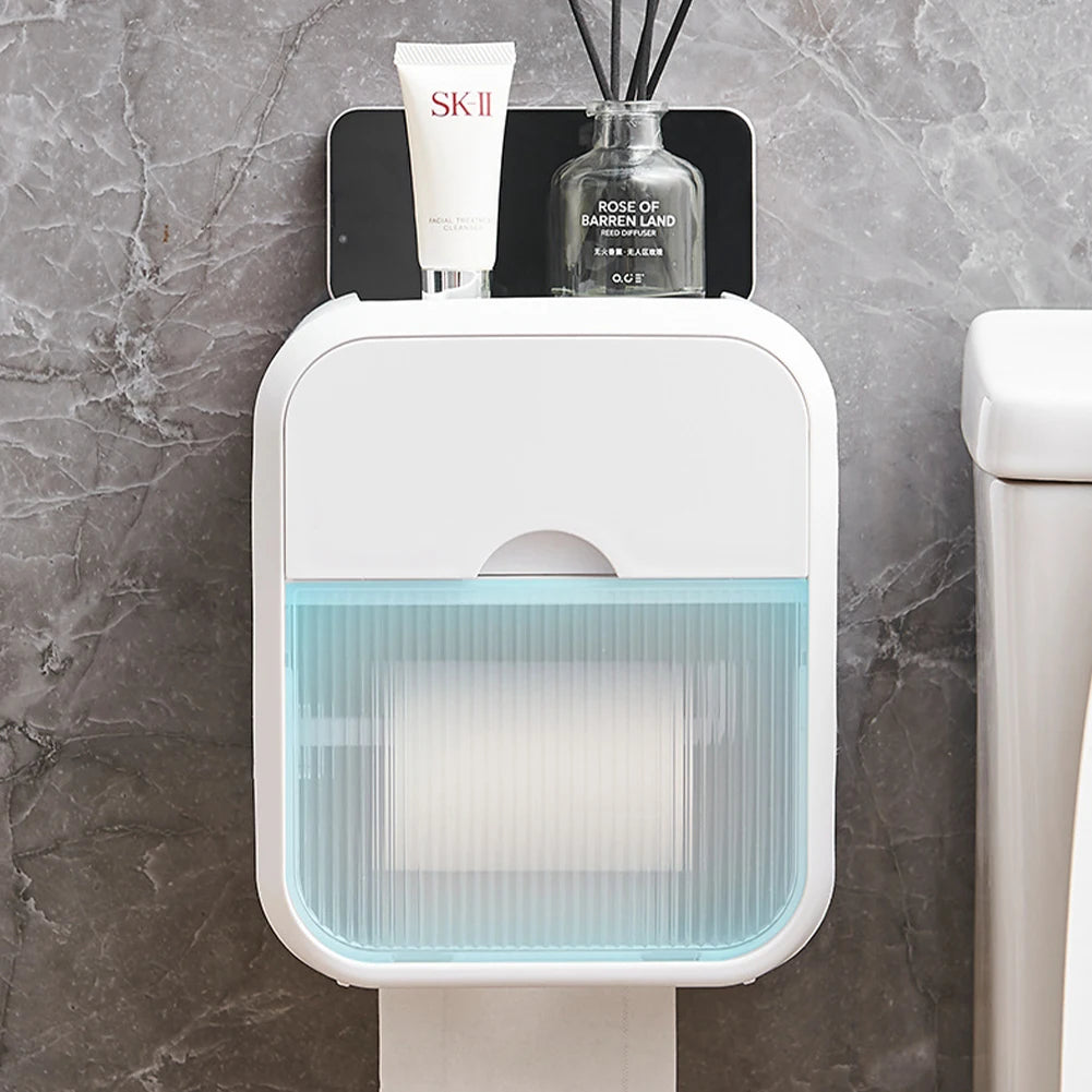 Wall-Mounted Double Tissue Dispenser