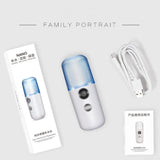 30ml Mini Facial Sprayer - USB Nebulizer Face Steamer