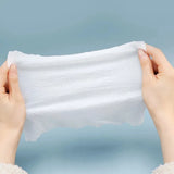 120 Count Disposable Face Towel - Cotton Tissue Soft Thick Dry Wipes