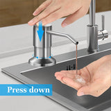 Stainless Steel Soap Dispenser - 304 Stainless Steel Kitchen Sink Dispenser