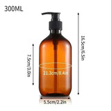 Large Capacity Refillable Shampoo Bottles