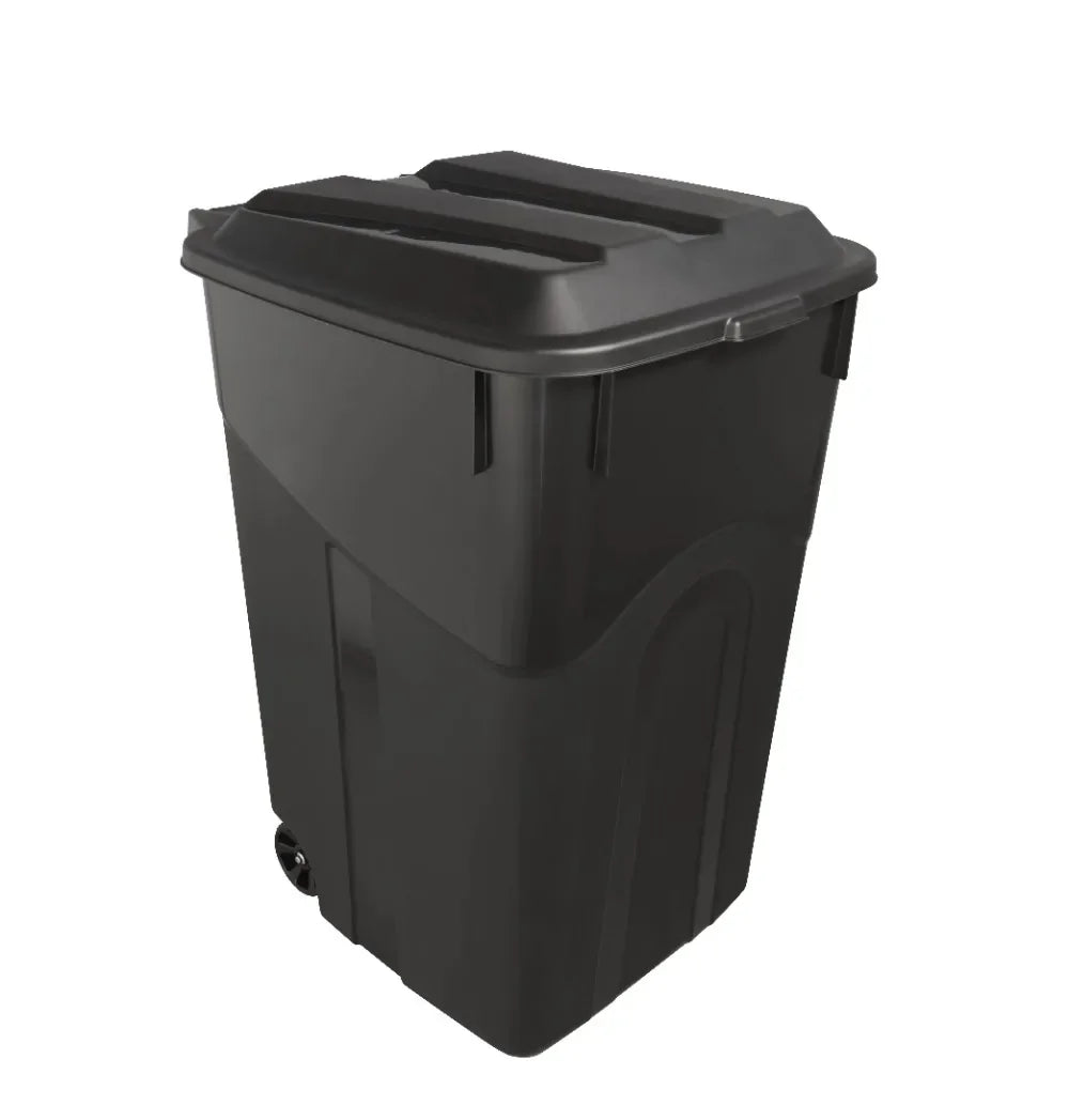 Large Wheeled Heavy Duty 45-Gallon Garbage Can