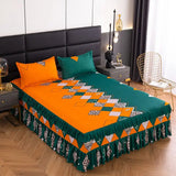 Cotton bedspread - Bedding Set Home Textile Cotton Bedspread Elastic Fitted Mattress Cover