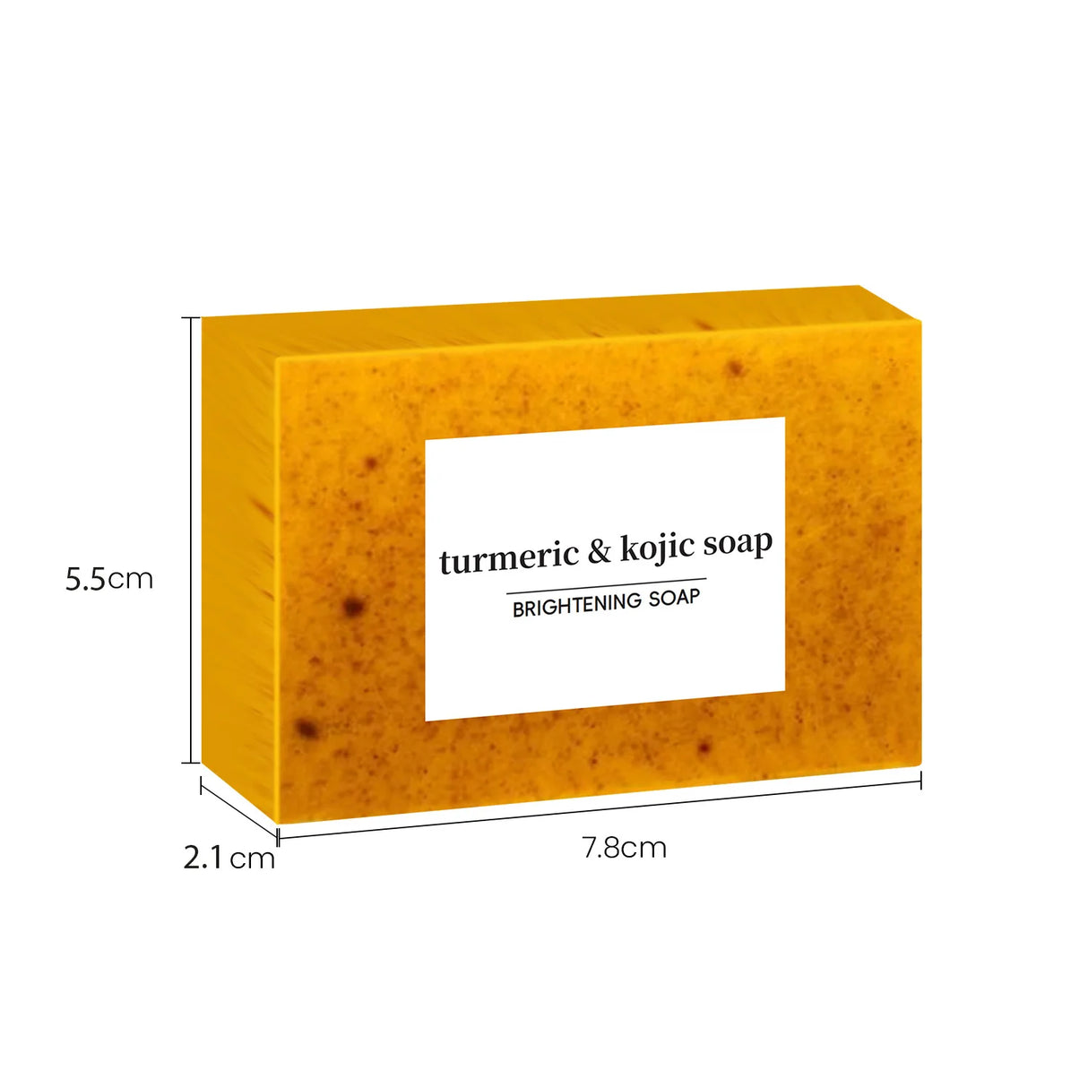 100g Turmeric Hand Made Soap - Lemon Kojic Acid Soap