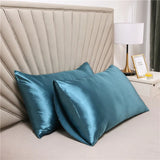 Pillowcase Silk Pillow Cover - Silky Satin Hair Beauty Pillow case Comfortable Pillow Case