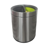 Hotel Stainless Steel Trash Can with Ashtray