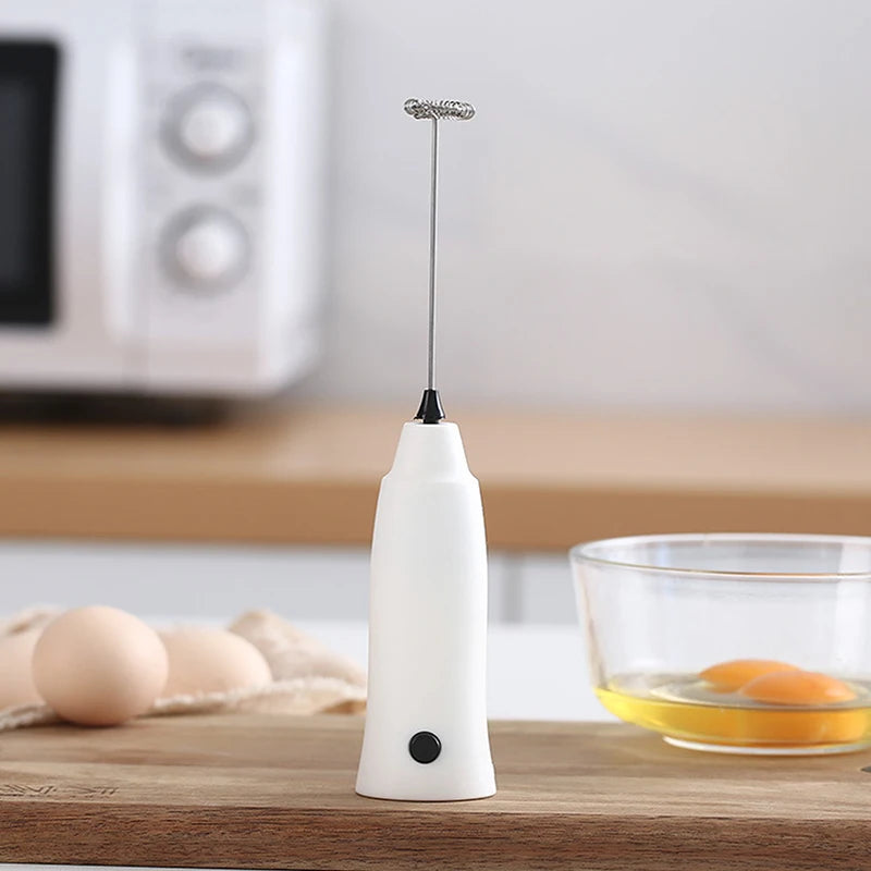 Electric Milk Frother - Portable Blender Handheld Mini Kitchen Drink Foamer