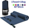 1 PC Sports Microfiber Quick Dry Pocket Towel