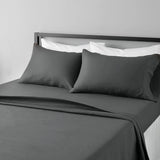 Battilo Double Bed Sheet Set - 4Pieces Bedding Set with Pillowscase