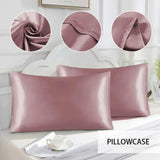 Solid Color Soft Pillowcase Cover - Bedding Pillow Cover