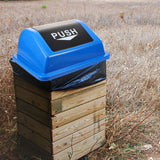 Commercial Large Trash Can with Lid