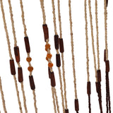 Wooden Bead String Curtain - 31-Line Bead String Curtain