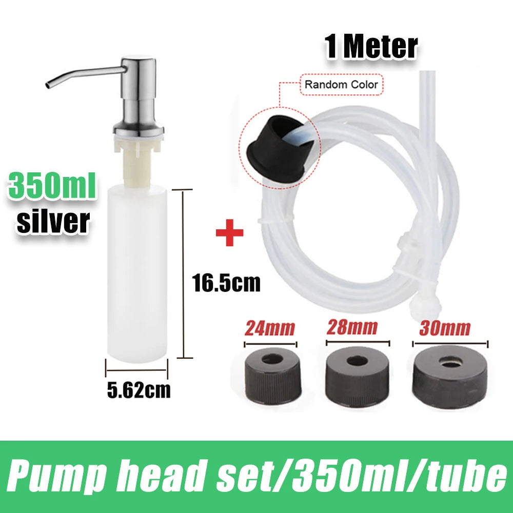 Stainless Steel Soap Dispenser - 304 Stainless Steel Kitchen Sink Dispenser