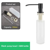 Stainless Steel Sink-Mounted Soap Dispenser