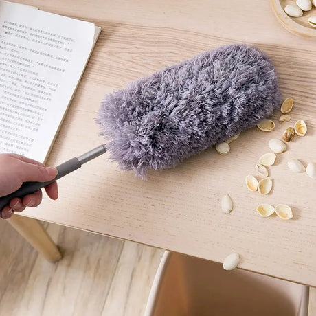 Retractable Duster - Stainless Steel Long Handle Dusting Brush