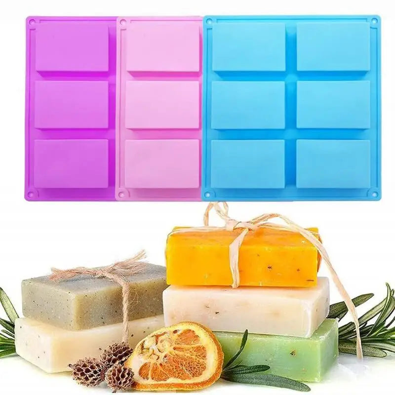 DIY Rectangle Silicone Soap Molds