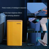 Waterproof Sensor Trash Can with LED Light