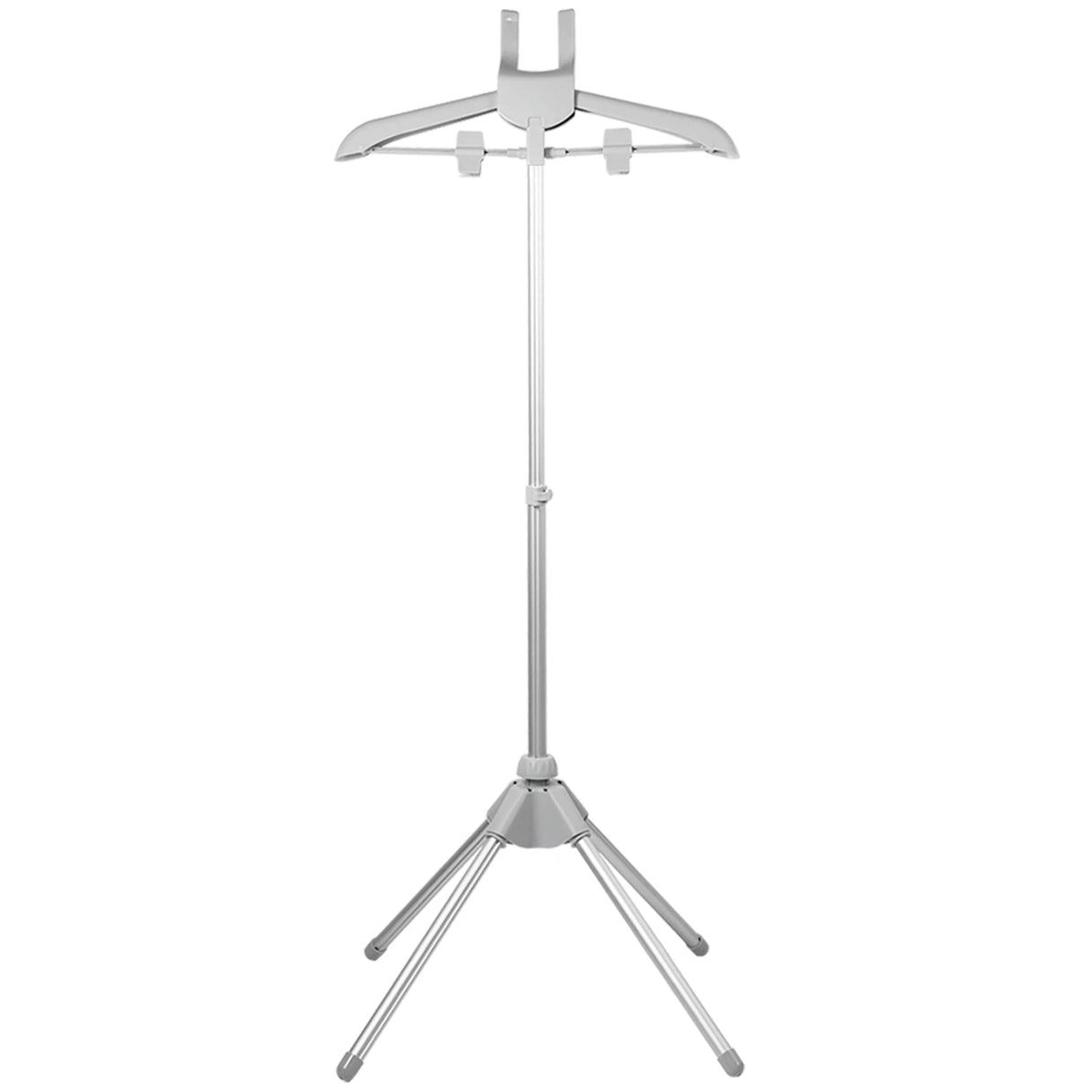 Steamer Stand with Hand-held Ironing Board - Telescopic Garment Steamer Rack