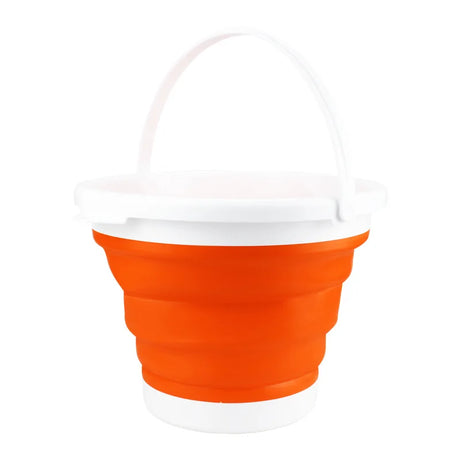 Silicone bucket - 5/10L Silicone Bucket for Fishing Promotion Folding Bucket