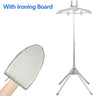 Steamer Stand with Hand-held Ironing Board 84-160cm