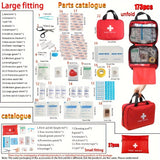 Versatile Emergency First Aid Kit - 2 Different Sizes - Equipped With Essential Survival Tool