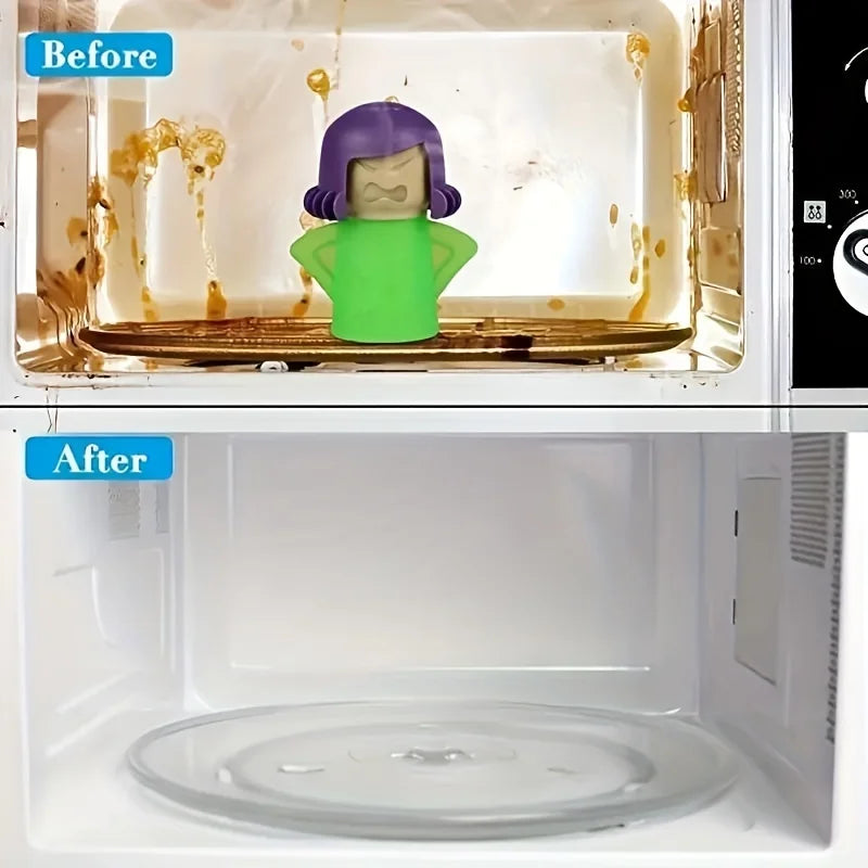 Microwave steam cleaner - Angry Mama Oven Steam Microwave Cleaner