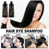 EELHOE Natural Plant Hair Dye Shampoo - 3 in 1 Hair Color Shampoo 100ml