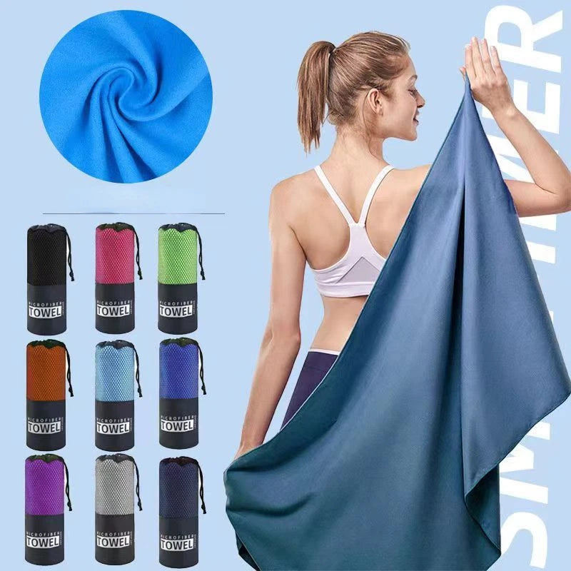 Sports towel - Microfiber Yoga Fitness Sports Towel - Quick Dry Towel Comfortable Sports Fabric