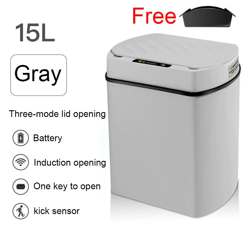 Smart Sensor Trash Can with Automatic Lid