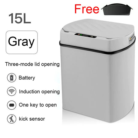 Smart Sensor Trash Can with Automatic Lid