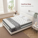 Full Mattress, 12 Inch Innersring Hybrid Mattress in a Box with Gel Memory Foam