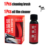 Windshield Cleaner Set - Oil Film Cleaning Brush Set