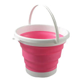 Collapsible bucket - 3L Collapsible Bucket Portable Folding Water Bucket