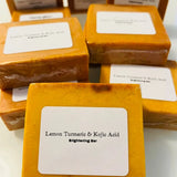 100g Turmeric Hand Made Soap - Lemon Kojic Acid Soap