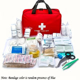 Versatile Emergency First Aid Kit - 2 Different Sizes - Equipped With Essential Survival Tool