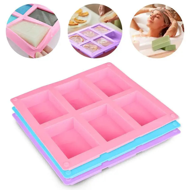 DIY Rectangle Silicone Soap Molds