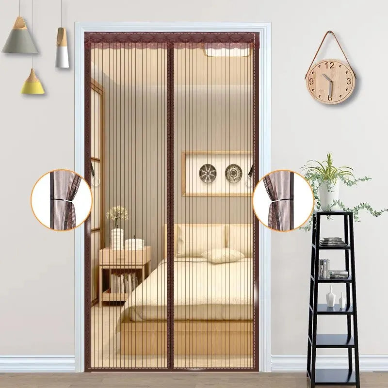 Magnetic Door Curtain Mosquito Net