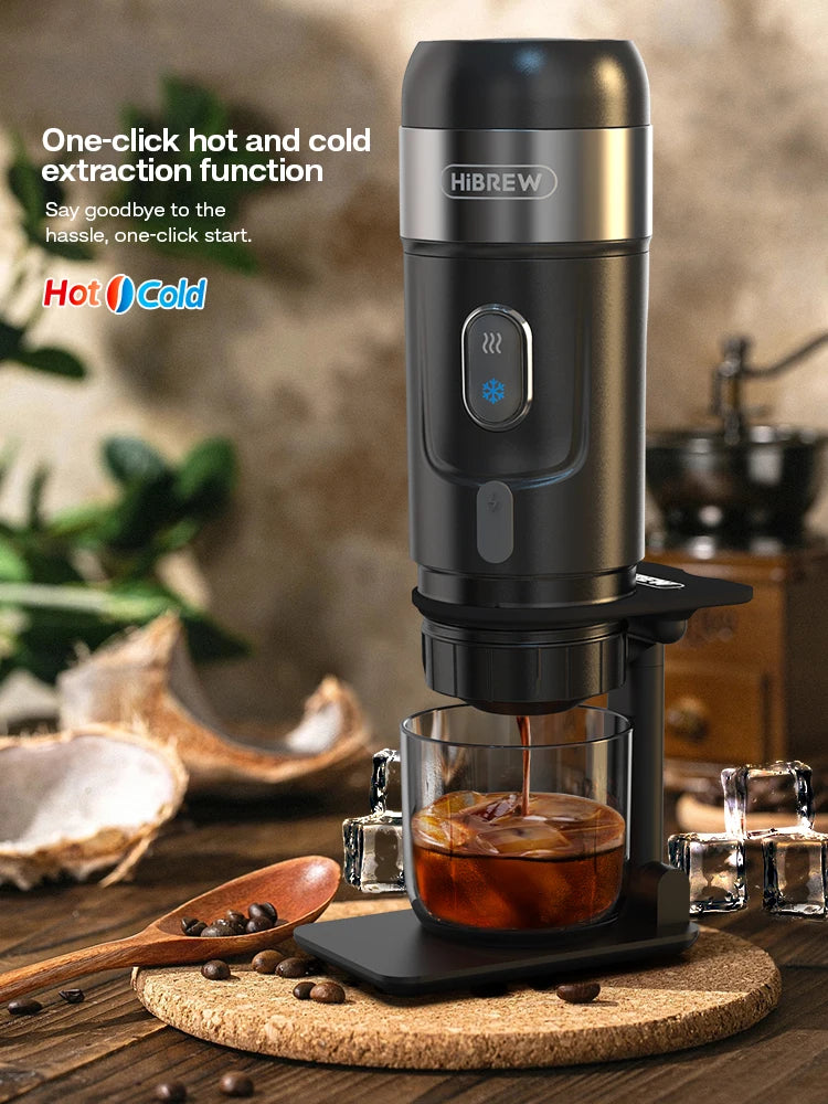 HiBREW Portable Coffee Machine, DC12V Expresso Coffee Maker