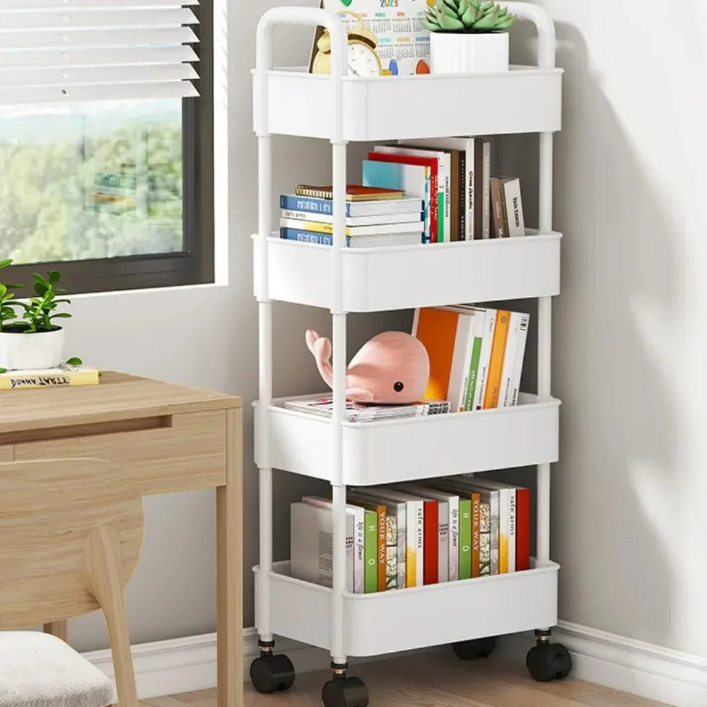 Mobile Kitchen Organizer with Wheels