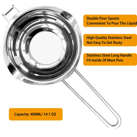 Stainless Steel Candle Pouring Pot for DIY