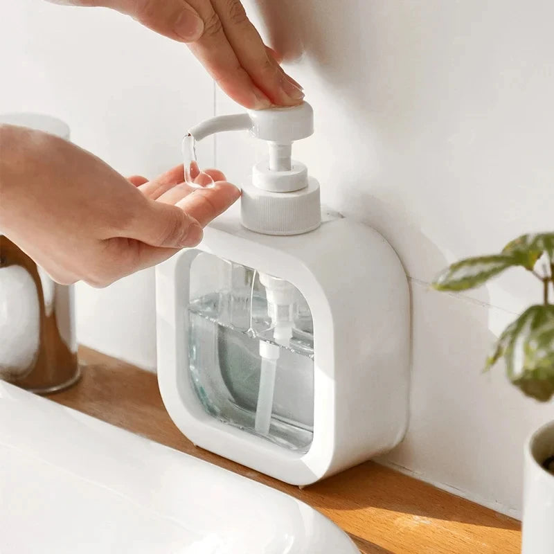 Refillable Manual Wall-Mounted Soap Dispenser