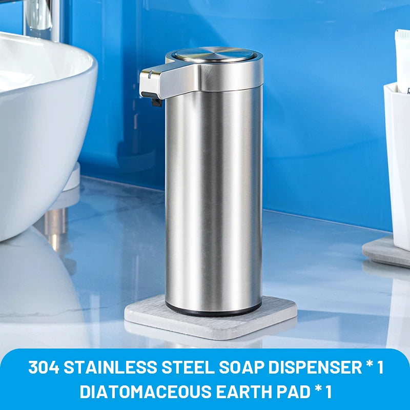 Automatic Liquid Soap Dispensers - 304 Stainless Steel Touchless Induction Sensor