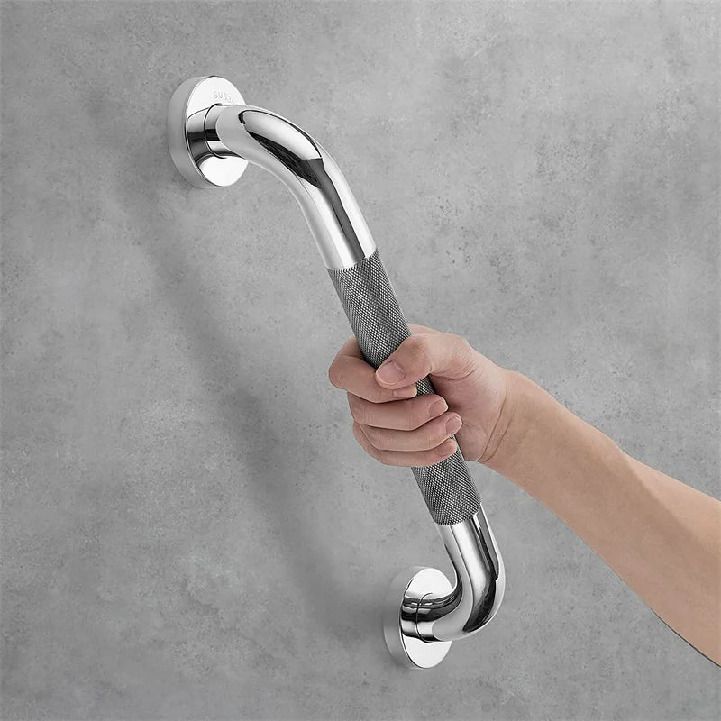 Bathroom Handrail Grab Bar - Stainless Steel Anti Slip Shower Safety Support Handle Towel Rack